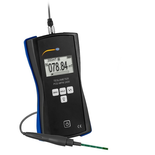 Magnetic Field Meter, Measuring range up to 24,000 G and 2,400 mT